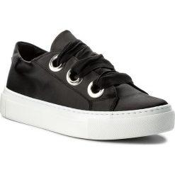 Sneakersy BRONX - ByardenX 66038-N Black 01. Czarne półbuty damskie marki Bronx, na co dzień, bez wzorów, ze skóry, bez obcasa, na płaskiej podeszwie, bez zapięcia. W wyprzedaży za 239,00 zł.