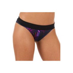 Dół kostiumu kąpielowego NAO PALMI damski. Czarne t-shirty damskie marki OLAIAN, w paski, z elastanu, sportowe, bez kołnierzyka. Za 49,99 zł.