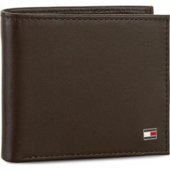 Duży Portfel Męski TOMMY HILFIGER - Eton Mini Cc Wallet AM0AM00655 041. Pomarańczowe portfele męskie marki TOMMY HILFIGER, bez wzorów, ze skóry. Za 229,00 zł.