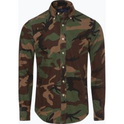 Polo Ralph Lauren - Koszula męska – Slim Fit, zielony. Zielone koszule męskie na spinki Polo Ralph Lauren, m, moro, polo. Za 579,95 zł.