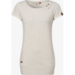 Ragwear - T-shirt damski – Lesly, biały. Białe t-shirty damskie Ragwear, xs, bez wzorów, prążkowane, eleganckie, bez kołnierzyka. Za 109,95 zł.