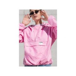 Softshell pink hoodie. Różowe bluzy damskie Rest_factory, s, z aplikacjami, z poliesteru, bez rękawów, bez kaptura. Za 289,00 zł.