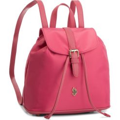 Plecak U.S. POLO ASSN. - Houston Backpack Bag BEUHU0571WIP422 Nylon/Pu Rose. Różowe plecaki damskie U.S. Polo Assn., bez wzorów, ze skóry ekologicznej, eleganckie. W wyprzedaży za 199,00 zł.