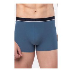 Bokserki Pima Cotton Pasek MH-1061 Denim. Paski męskie Atlantic, w paski, z denimu. Za 45,90 zł.