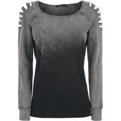 Outer Vision Gills Bluza damska szary. Szare bluzy damskie marki Outer Vision, xxl, z aplikacjami. Za 164,90 zł.