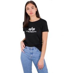 Koszulka damska Alpha Industries Basic 196051-03 - czarny. Czarne koszulki damskie Alpha Industries, xl, bez wzorów, bez kołnierzyka, bez rękawów. Za 64,99 zł.