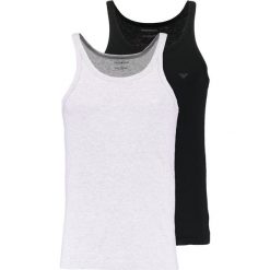 Podkoszulki męskie: Emporio Armani 2 PACK Podkoszulki black/heather gray