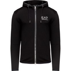 Bluza EA7 EMPORIO ARMANI Czarny. Czarne bluzy męskie marki EA7 Emporio Armani, z dresówki, z kapturem. Za 510,00 zł.
