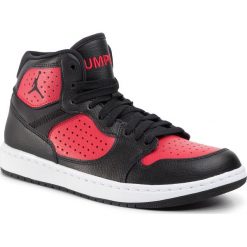 Buty NIKE - Jordan Access AR3762 006 Black/Gym Red/White. Czerwone półbuty męskie Nike, na co dzień, bez wzorów, ze skóry, klasyczne, bez zapięcia. W wyprzedaży za 379,00 zł.