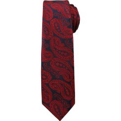Modny i Elegancki Krawat Alties - Duży, Czerwony Wzór Paisley KRALTS0169. Czerwone krawaty męskie Alties, paisley, z tkaniny, eleganckie. Za 39,00 zł.