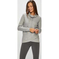 Roxy - Bluza. Szare bluzy rozpinane damskie Roxy, l, z bawełny. W wyprzedaży za 239,90 zł.