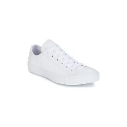 Buty Converse ALL STAR MONOCHROME CUIR OX. Białe trampki i tenisówki damskie Converse, bez wzorów, bez zapięcia. Za 349,00 zł.
