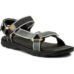 Sandały JACK WOLFSKIN - Seven Seas 2 Sandal B 4029951 D Burly Yellow Xt. Szare klapki damskie marki Jack Wolfskin, bez wzorów, z materiału, bez obcasa. W wyprzedaży za 169,00 zł.