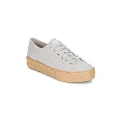 Buty Keds TRIPLE KICK JUTE. Szare trampki i tenisówki damskie marki Keds, bez wzorów, bez zapięcia. Za 247,20 zł.