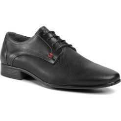 Półbuty OTTIMO - M112091101-2 Black. Czarne buty wizytowe męskie Ottimo, ze skóry ekologicznej, bez zapięcia. Za 99,99 zł.