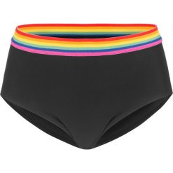 Figi bikini shape Level 1 bonprix czarny. Czarne stroje kąpielowe damskie bonprix, w paski. Za 49,99 zł.