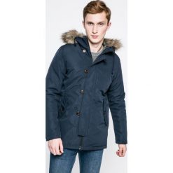 Produkt by Jack & Jones - Kurtka. Niebieskie płaszcze męskie marki PRODUKT by Jack & Jones, xl, bez wzorów, z poliesteru, długie, z kapturem. W wyprzedaży za 119,90 zł.