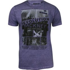 Fioletowa Męska Koszulka (T-shirt) -Brave Soul- Motyw Rockowy, z Krótkim Rękawem TSBRSSS19OZZYpurple. Fioletowe koszulki męskie Brave Soul, m, z nadrukiem, z tkaniny, casualowe, bez kołnierzyka, krótkie. Za 59,00 zł.