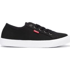 Levi's Malibu Beach Tenisówki Czarny. Czarne trampki i tenisówki damskie Levi's®, bez wzorów, z materiału, bez zapięcia. Za 152,95 zł.