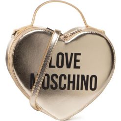 Torebka LOVE MOSCHINO - JC4222PP0AKD0900 Platino. Żółte torebki klasyczne damskie Love Moschino, bez wzorów, ze skóry ekologicznej, klasyczne, bez dodatków. W wyprzedaży za 599,00 zł.