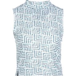 Topy sportowe damskie: B ACTIVE by Beachlife CROP Top tiles