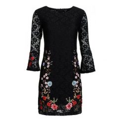 Sukienki: Desigual Sukienka Damska Vermond 36 Czarny