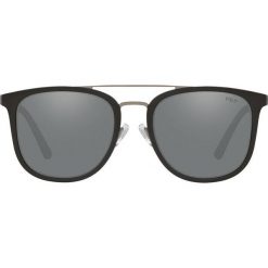 Polo Ralph Lauren - Okulary 0PH4144. Czarne okulary przeciwsłoneczne męskie marki Polo Ralph Lauren, z materiału, okrągłe. Za 569,90 zł.