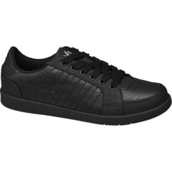 Sneakersy damskie Vty czarne. Czarne sneakersy damskie marki Vty, z materiału. Za 89,90 zł.