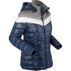 Kurtka pikowana outdoorowa bonprix ciemnoniebieski. Niebieskie bomberki damskie bonprix, s. Za 229,99 zł.