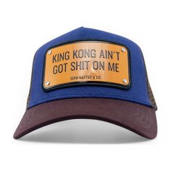 John Hatter Bejsbolówka "King Kong Ain't..". Rękawiczki męskie John Hatter & Co, bez wzorów. Za 359,00 zł.