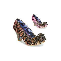Czółenka Irregular Choice LADY BANJOE. Czarne czółenka damskie Irregular Choice, bez wzorów, bez obcasa. Za 459,00 zł.