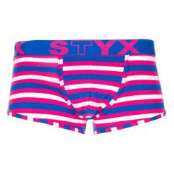 Styx Bokserki Męskie M Różowy. Różowe bokserki męskie Styx, bez wzorów, z gumy. W wyprzedaży za 45,00 zł.