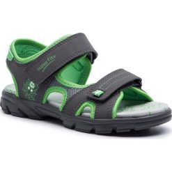 Sandały SUPERFIT - 4-09180-22 S Grau. Szare sandały chłopięce Superfit, ze skóry ekologicznej, bez zapięcia. W wyprzedaży za 179,00 zł.