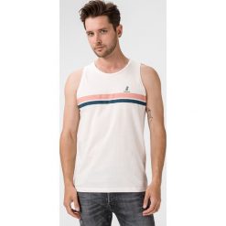 Jack & Jones Venice Podkoszulek Biały. Białe podkoszulki męskie Jack & Jones, l, z nadrukiem, z bawełny, bez rękawów. Za 57,95 zł.