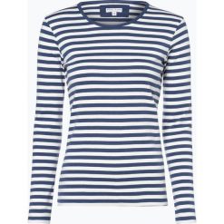 T-shirty damskie: Marie Lund – Damska koszulka z długim rękawem, niebieski