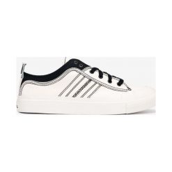 Diesel S-Astico Low Lace Sneakers Biały. Białe trampki męskie Diesel, bez wzorów, z materiału, bez zapięcia. Za 421,95 zł.