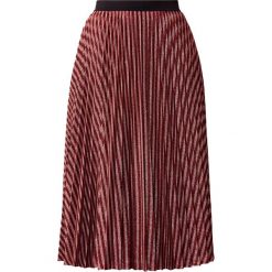 IBlues NIAGARA Spódnica trapezowa rosa. Czerwone spódniczki damskie marki iBlues, bez wzorów, z materiału, trapezowe. Za 809,00 zł.