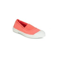 Buty Dziecko Bensimon TENNIS ELASTIQUE. Czerwone trampki dziewczęce Bensimon, bez wzorów, bez zapięcia. Za 107,10 zł.