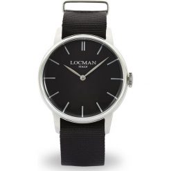 Zegarki męskie: Zegarek męski Locman Classic 0251V01-00BKNKNK