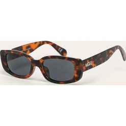 Vans - Okulary. Pomarańczowe okulary przeciwsłoneczne męskie Vans, prostokątne. Za 89,90 zł.