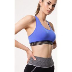 Niebieski Biustonosz Sportowy Eldest. Niebieskie biustonosze sportowe damskie Born2be, s, bez wzorów. Za 29,99 zł.