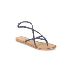 Sandały Vero Moda BETA LEATHER SANDAL. Niebieskie sandały trekkingowe damskie Vero Moda. Za 119,20 zł.