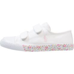 Polo Ralph Lauren SLONE Tenisówki i Trampki white. Białe trampki dziewczęce Polo Ralph Lauren, z materiału. Za 319,00 zł.