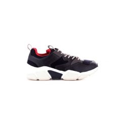 Buty Tommy Hilfiger FM02148. Niebieskie trampki męskie TOMMY HILFIGER, bez wzorów, bez zapięcia. Za 466,71 zł.