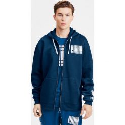 Puma Rebel Bold Bluza Niebieski. Niebieskie bluzy męskie Puma, xl, z nadrukiem, z elastanu, bez kołnierzyka, bez rękawów, bez kaptura. Za 309,95 zł.