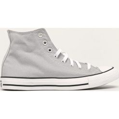 Converse - Trampki. Szare trampki męskie Converse, bez wzorów, z gumy, na sznurówki. W wyprzedaży za 269,90 zł.