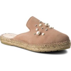 Espadryle Eva Minge Camas 3O 18MJ1372400ES. Różowe espadryle damskie Eva Minge, bez wzorów, bez obcasa. W wyprzedaży za 169,00 zł.