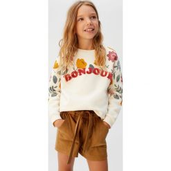 Mango Kids - Szorty dziecięce Mont 110-164 cm. Spodenki dziewczęce Mango Kids, bez wzorów, z elastanu, casualowe. Za 99,90 zł.