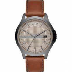 Zegarek ARMANI EXCHANGE - Hampton AX2414 Brown/Grey. Szare zegarki męskie Armani Exchange. Za 799,00 zł.