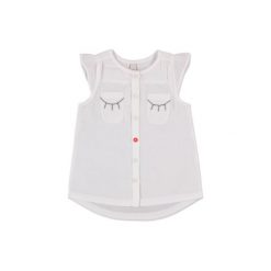 Esprit Girls Bluza white - biały. Białe bluzy niemowlęce marki Esprit, z bawełny. Za 55,00 zł.